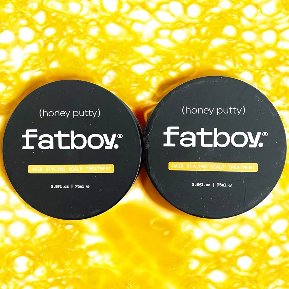 NEW (2) Fatboy Hair Styling Honey Putty 2.6 Oz Each